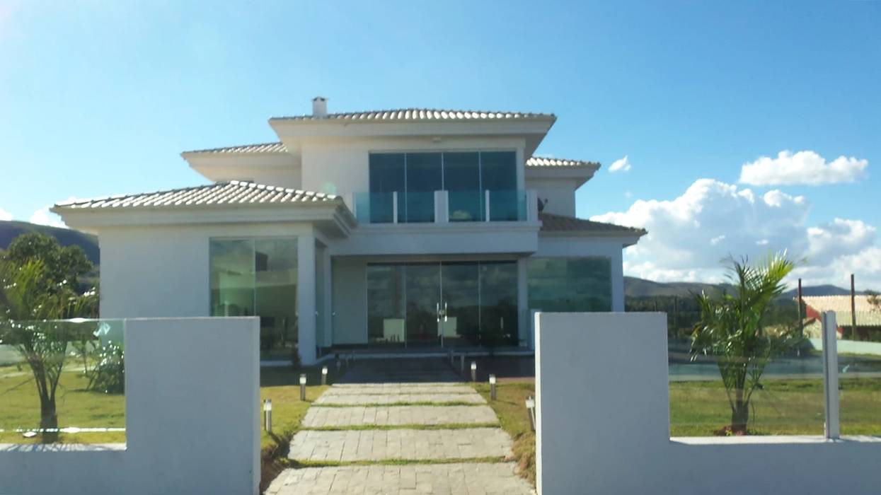 Residencia localizada no Condomínio VillaBella em Itabirito/MG, Arquiteta Ana Paula Paiva Arquiteta Ana Paula Paiva Modern home