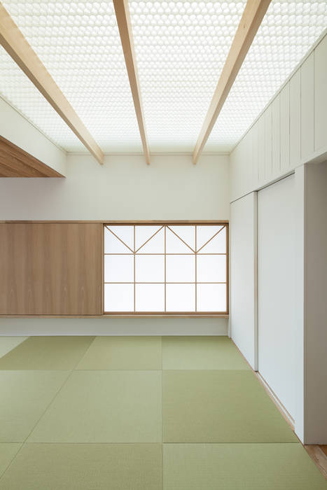 富永大毅建築都市計画事務所 Asian Style Bedroom Wood Green Homify 富永大毅建築都市計画事務所 Asian Style Bedroom Wood Green Homify