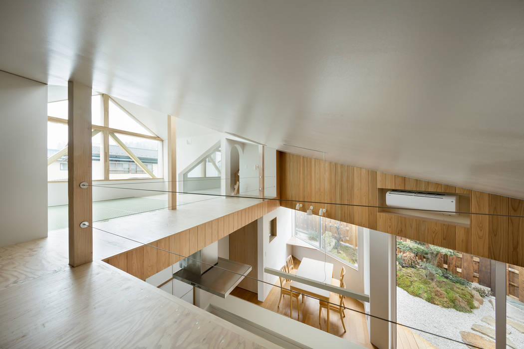 富永大毅建築都市計画事務所 Scandinavian Style Bedroom Wood White Homify 富永大毅建築都市計画事務所 Scandinavian Style Bedroom Wood White Homify