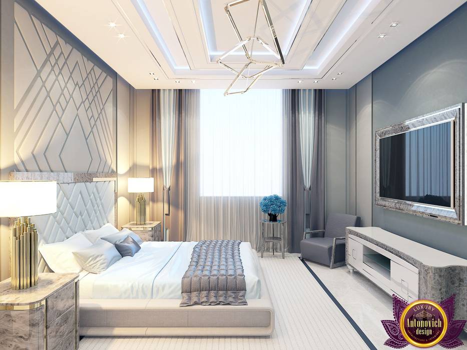 Contemporary style in interiors of Katrina Antonovich, Luxury Antonovich Design Luxury Antonovich Design غرفة نوم