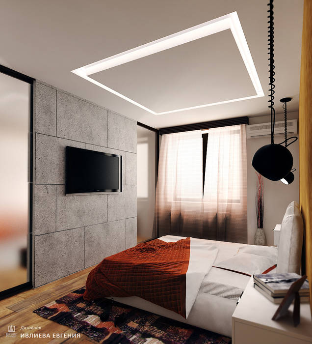 homify Industriale Schlafzimmer