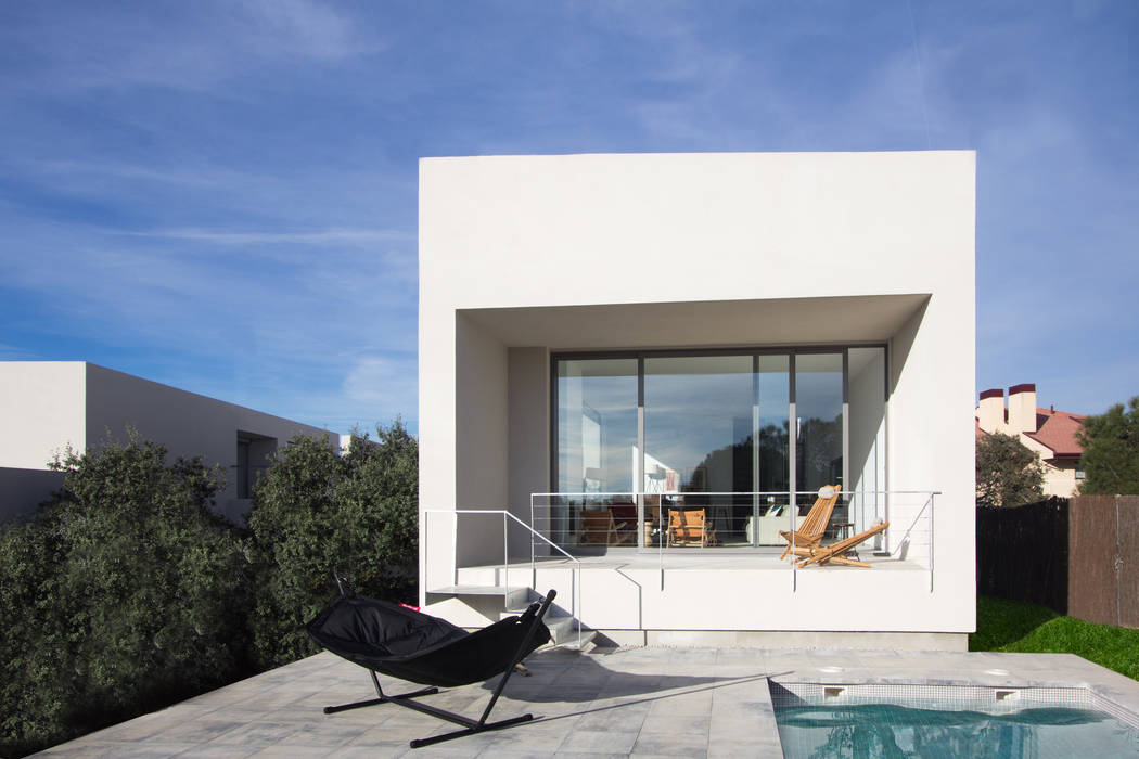 Proyecto Las Marias y C51, ÁBATON ÁBATON Moderner Balkon, Veranda & Terrasse