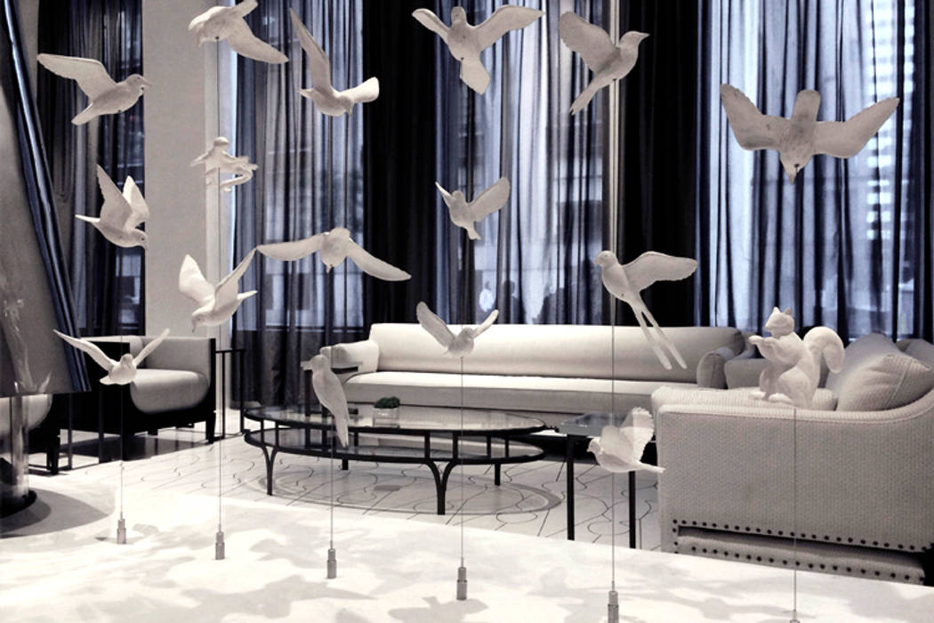 The Marmara Park Avenue Hotel, Joe Ginsberg Design Joe Ginsberg Design مساحات تجارية فنادق