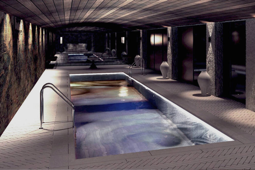 Spa Design and Development, Joe Ginsberg Design Joe Ginsberg Design مساحات تجارية فنادق