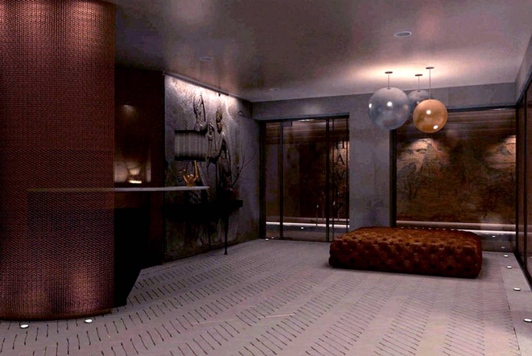 Entryway - Spa Design Joe Ginsberg Design 商业空间 飯店
