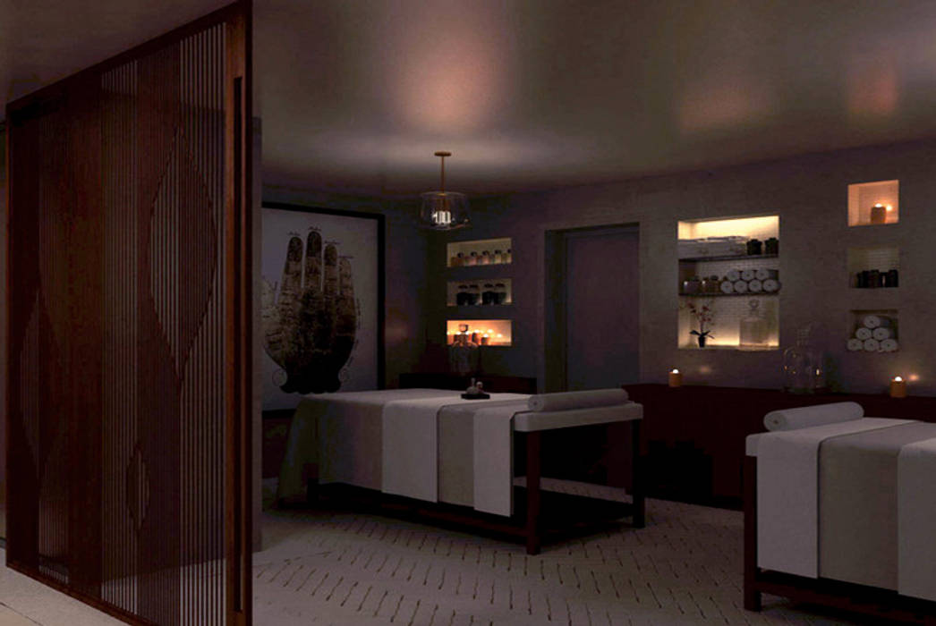 Spa Design and Development, Joe Ginsberg Design Joe Ginsberg Design Espacios comerciales Hoteles