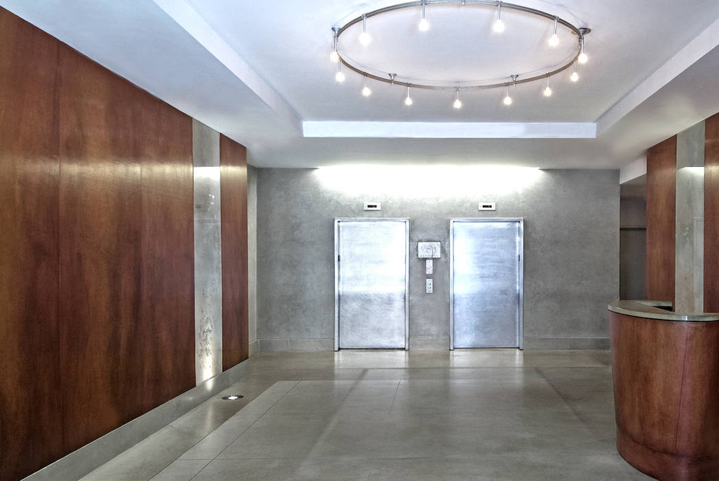 25th Street Lobby, Joe Ginsberg Design Joe Ginsberg Design مساحات تجارية شركات