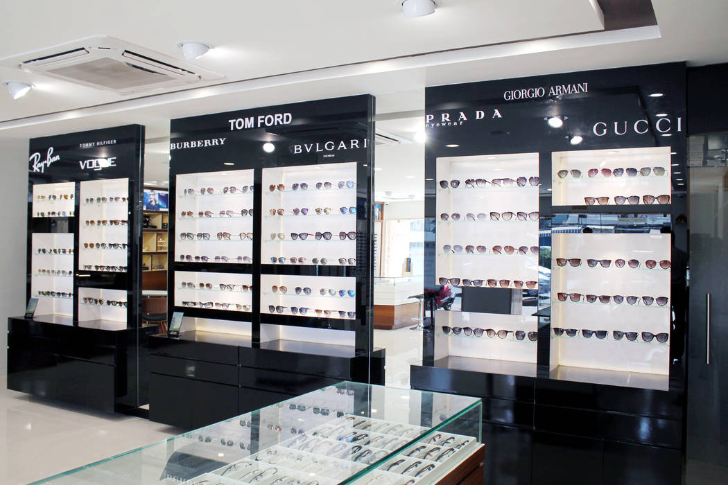 Sunglass Section ServiceBELL Solutions PVT Ltd Commercial spaces Plywood Commercial Spaces