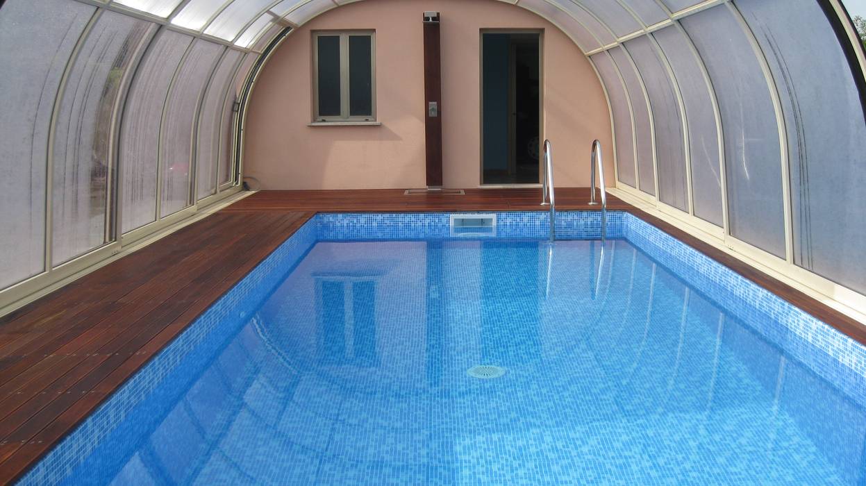 Piscina interrata metri 7x3x h 1,5 a casseri in polistirolo a perdere ., Aquazzura Piscine Aquazzura Piscine Modern pool