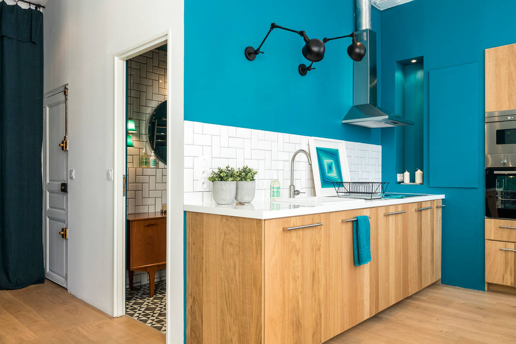Blue Velvet, Insides Insides Kitchen Wood Wood effect