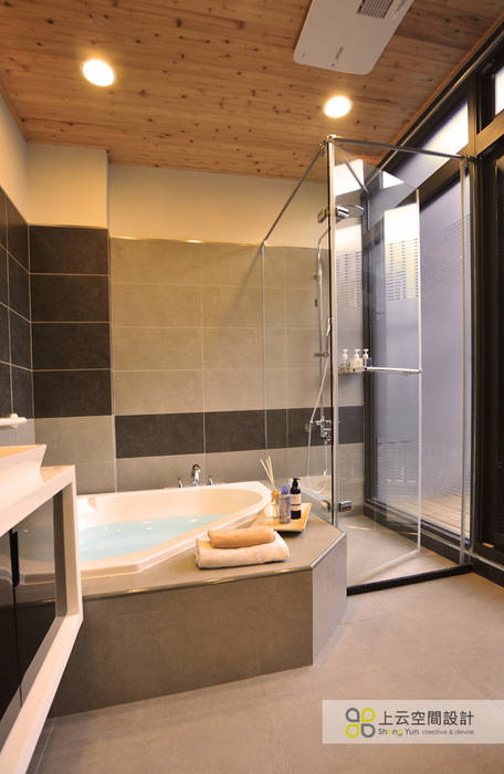 宜蘭三層透天北歐宅, 上云空間設計 上云空間設計 Scandinavian style bathrooms