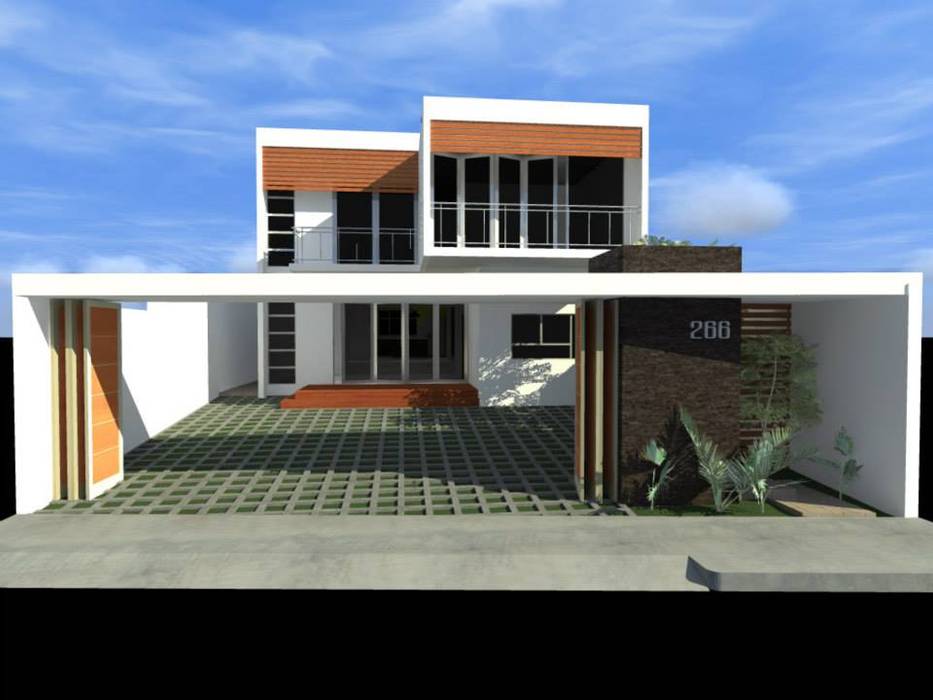 Casa Cubo Lara , Lobato Arquitectura Lobato Arquitectura บ้านและที่อยู่อาศัย