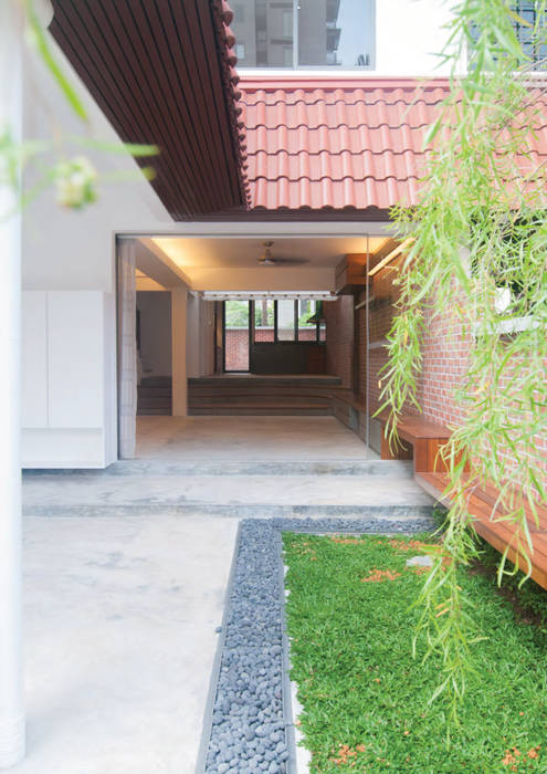 Terrace House at Robin Road, Quen Architects Quen Architects Asian style gardens