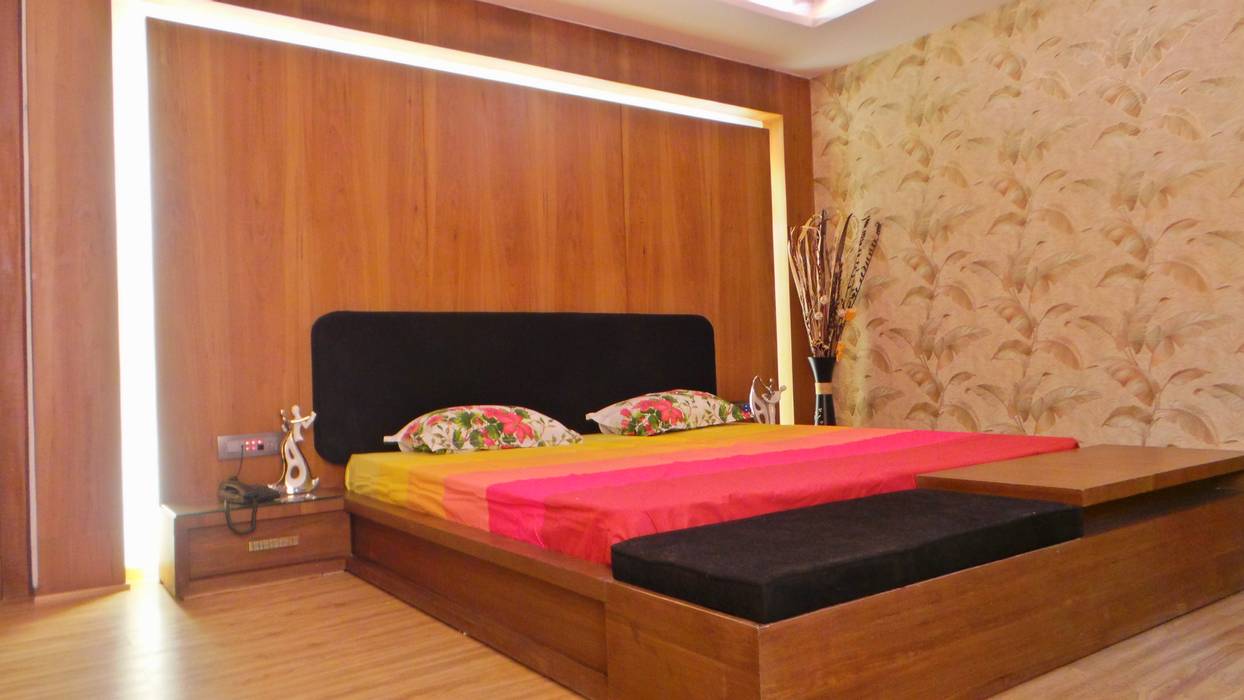 Bungalow , Shadab Anwari & Associates. Shadab Anwari & Associates. Modern style bedroom