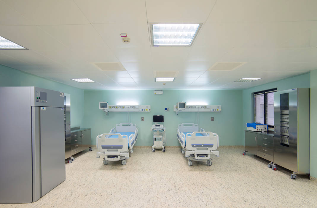 Progetto Cromatico Ospedale della Murgia, Puglia, Cromoambiente Cromoambiente Spazi commerciali Ospedali