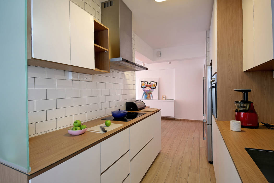 HDB Blk 429A Yishun, Renozone Interior design house Renozone Interior design house Scandinavian style kitchen