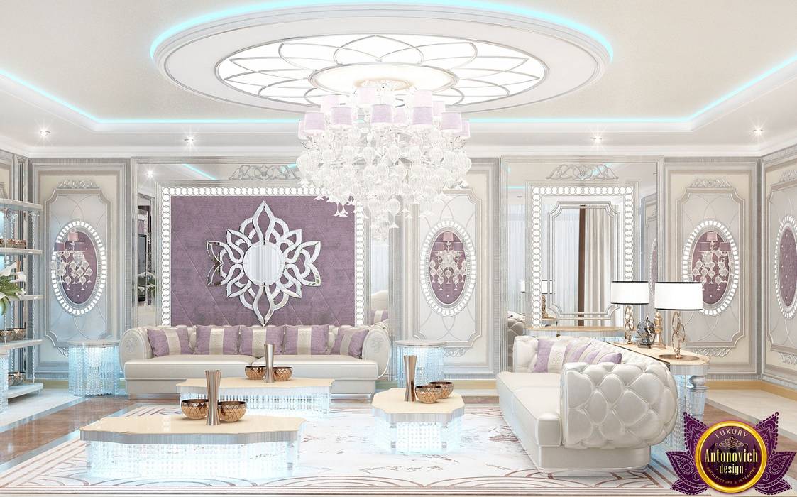 ​ Colorful interiors of Katrina Antonovich, Luxury Antonovich Design Luxury Antonovich Design Living room