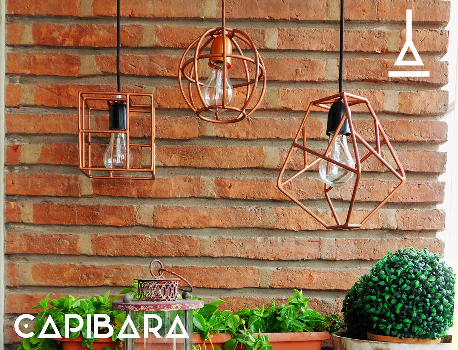 Capibaras para todos los espacios , Artefactory Artefactory Industrial style corridor, hallway and stairs Metal Lighting