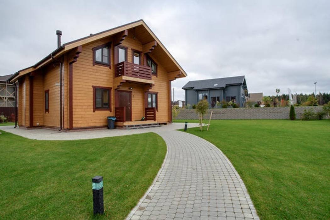 СП-250 клееный брус, GOOD WOOD GOOD WOOD Casas de estilo clásico