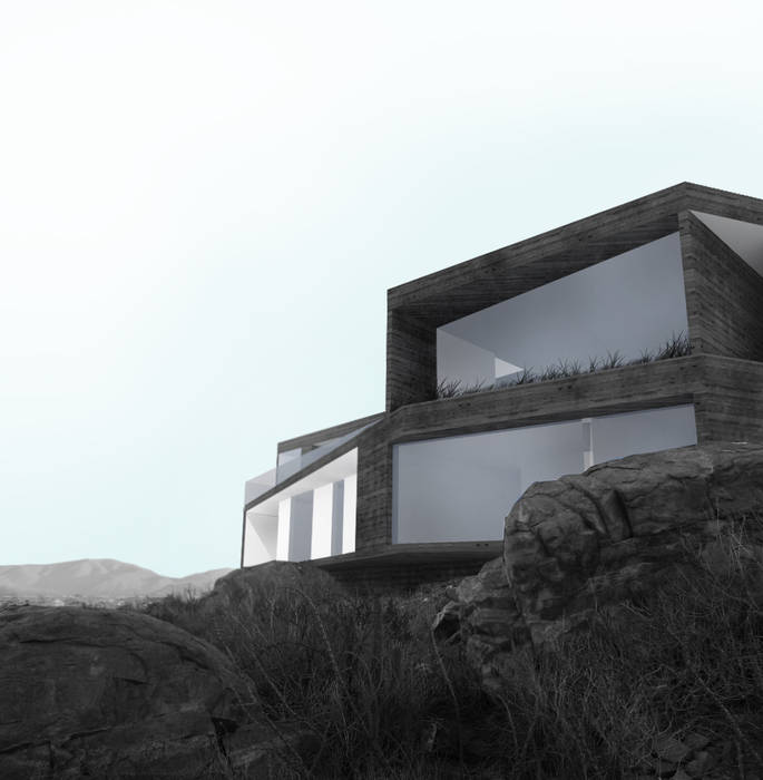 Vivienda Martin, Superficie Arquitectura Superficie Arquitectura Casas de estilo mediterráneo Concreto