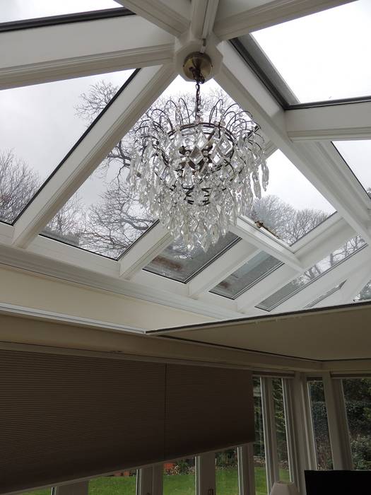 Retractable Roof Lantern Blinds Let The Light In Modern