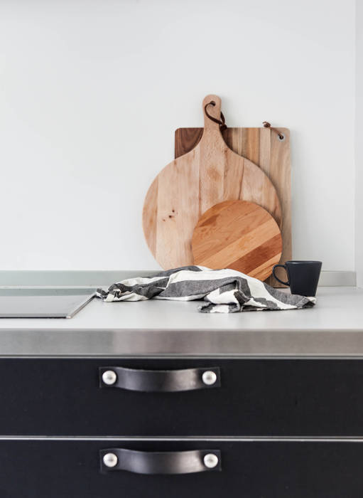 Woonhuis | Leiden, Design Studio Nu Design Studio Nu Cucina in stile scandinavo Legno Effetto legno