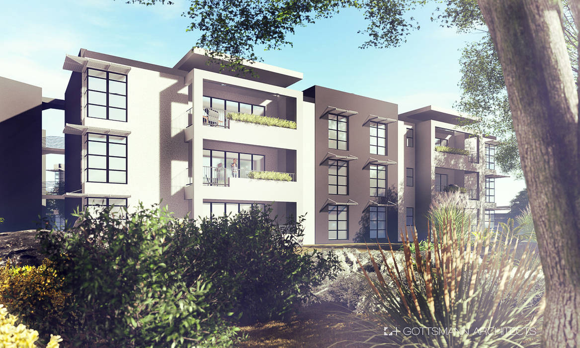 Apartments, lusaka, zambia modern houses by gottsmann architects modern