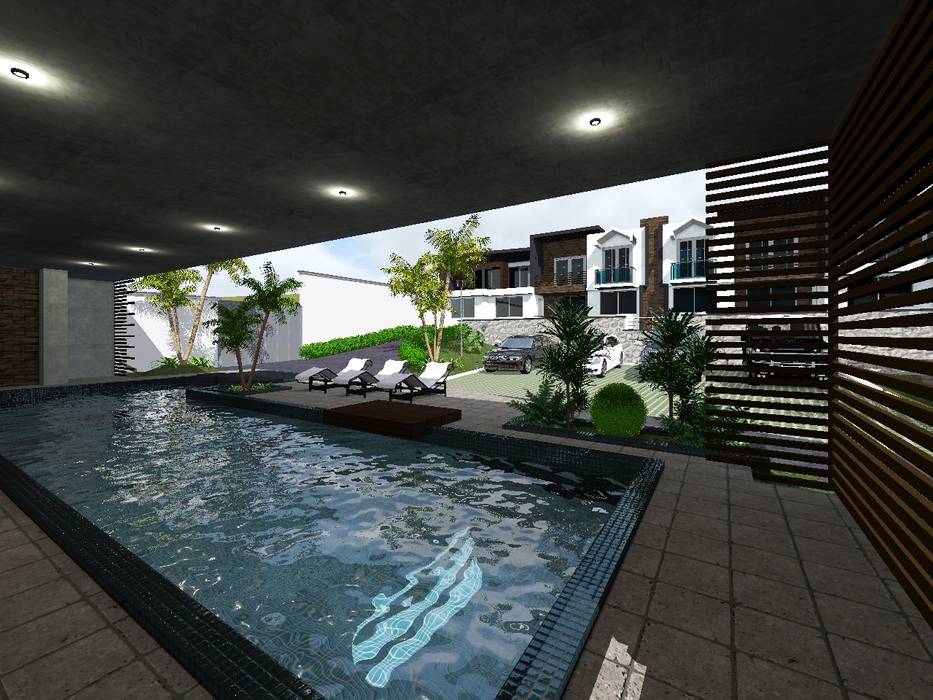 Proyecto Cristo , HC Arquitecto HC Arquitecto Piscine minimaliste