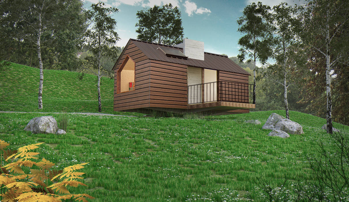 PROTOTIPO EXTEND _ Viviendas Refugio, @tresarquitectos @tresarquitectos Modern home