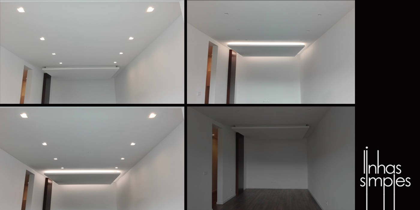 Trabalhos concluidos / works completed Salas de jantar modernas por Linhas Simples Moderno