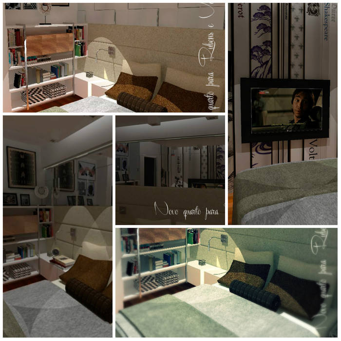 Dormitorio Matrimonial, A3 Interiors A3 Interiors