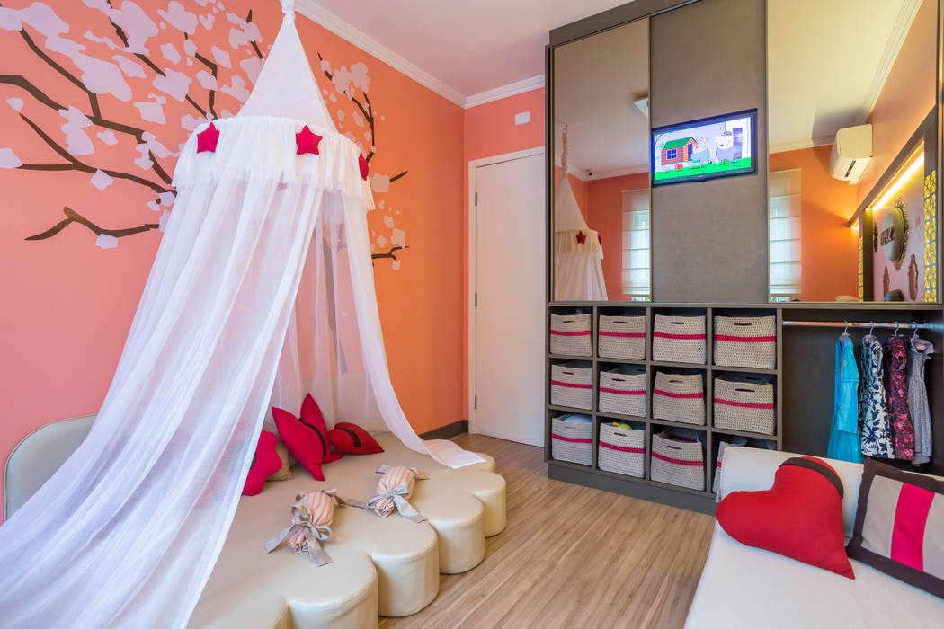 Quarto Infantil, Katalin Stammer Arquitetura e Design Katalin Stammer Arquitetura e Design Chambre d'enfant moderne