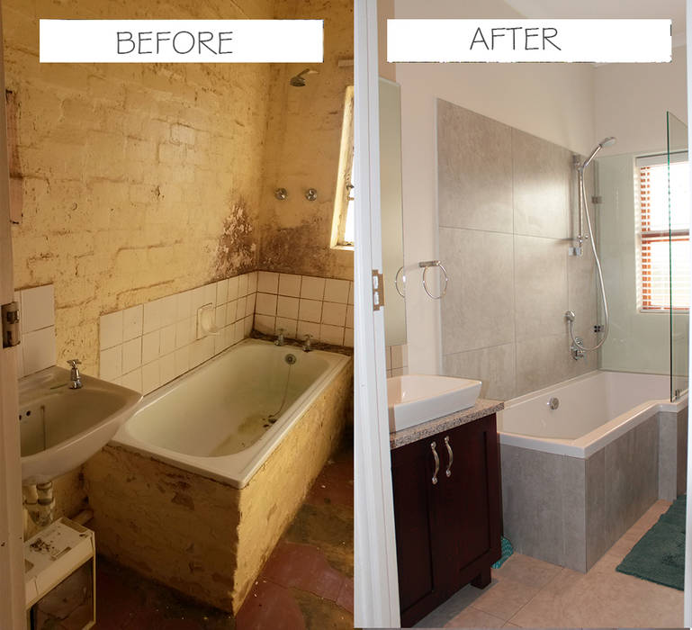 Before & After Covet Design Classic style bathrooms