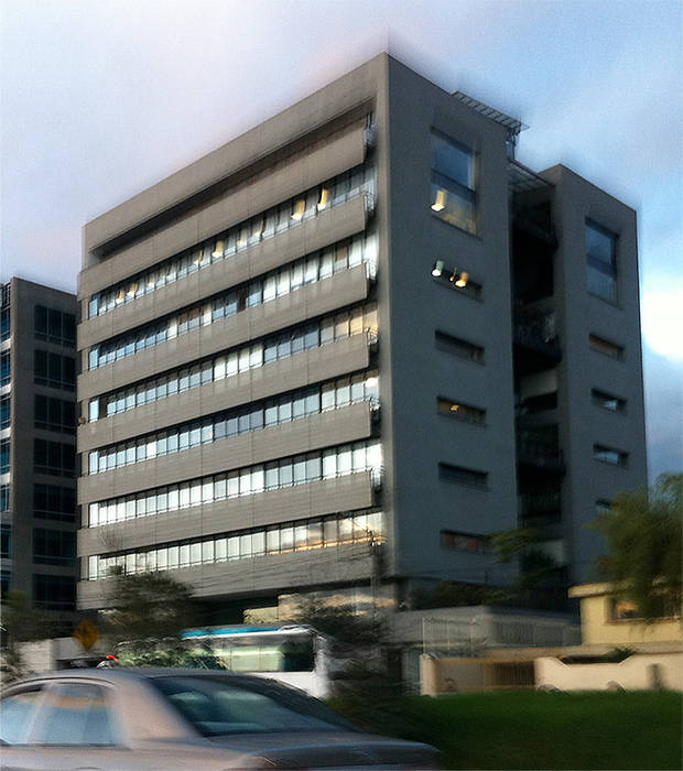 Edificio Logic 2, MRV ARQUITECTOS MRV ARQUITECTOS Paredes y pisos de estilo moderno