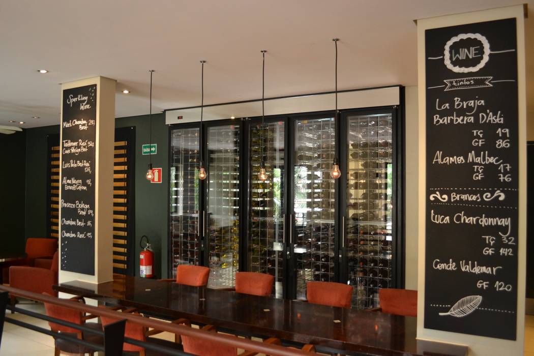 Adega Climatizada Personalizada Para Restaurante Homify