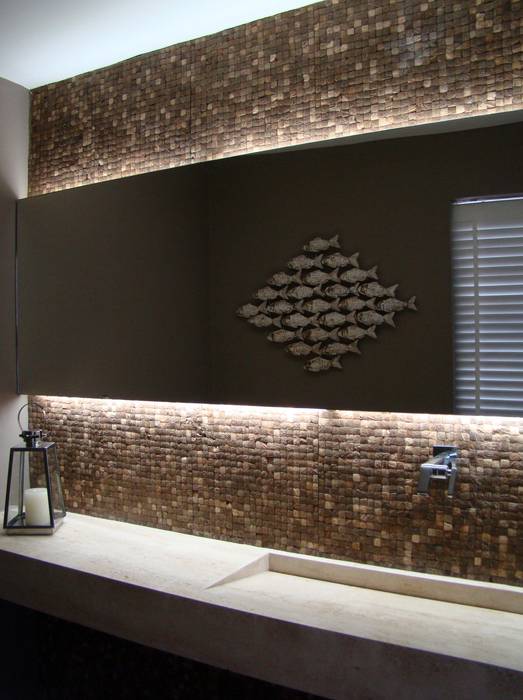 Lavabo Da Piscina Juliana Gatto Arquitetura Banheiros Modernos Homify