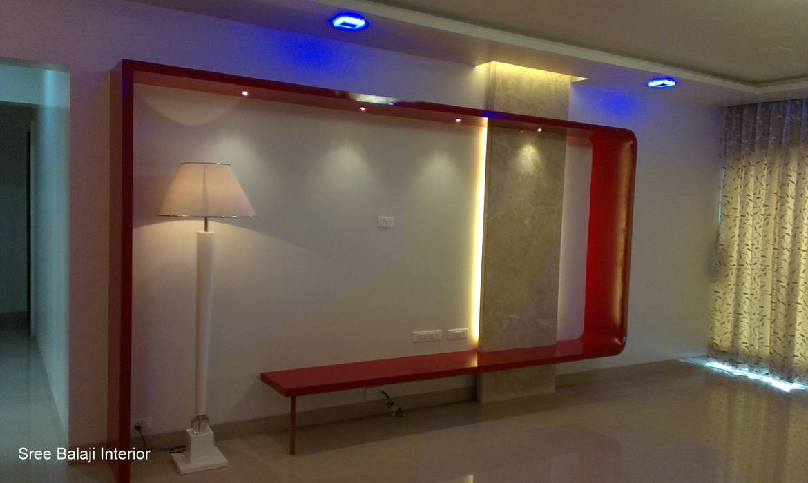 Interior of Residence, Sree Balaji Interior Sree Balaji Interior Modern walls & floors