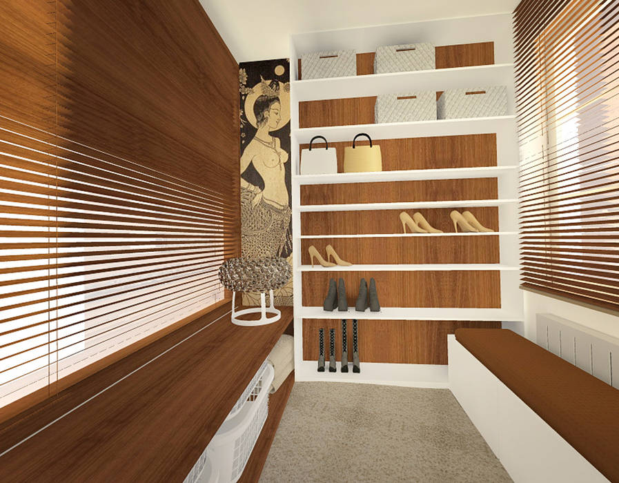 homify Walk in closets de estilo tropical