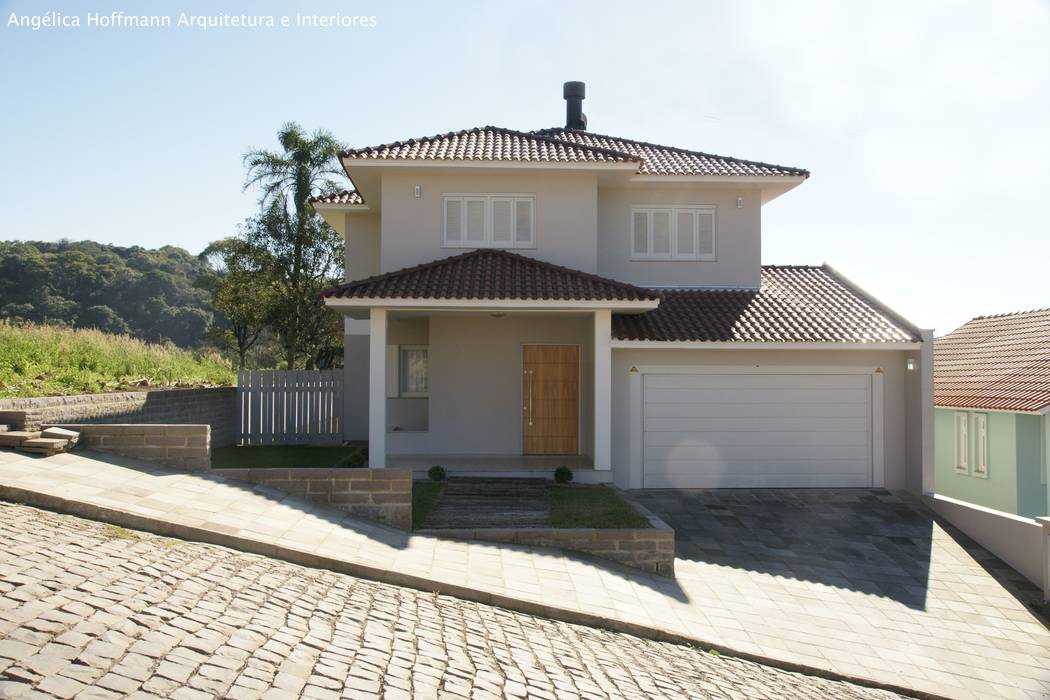 Ponte Seca, Angelica Hoffmann Arquitetura e Interiores Angelica Hoffmann Arquitetura e Interiores Modern Houses