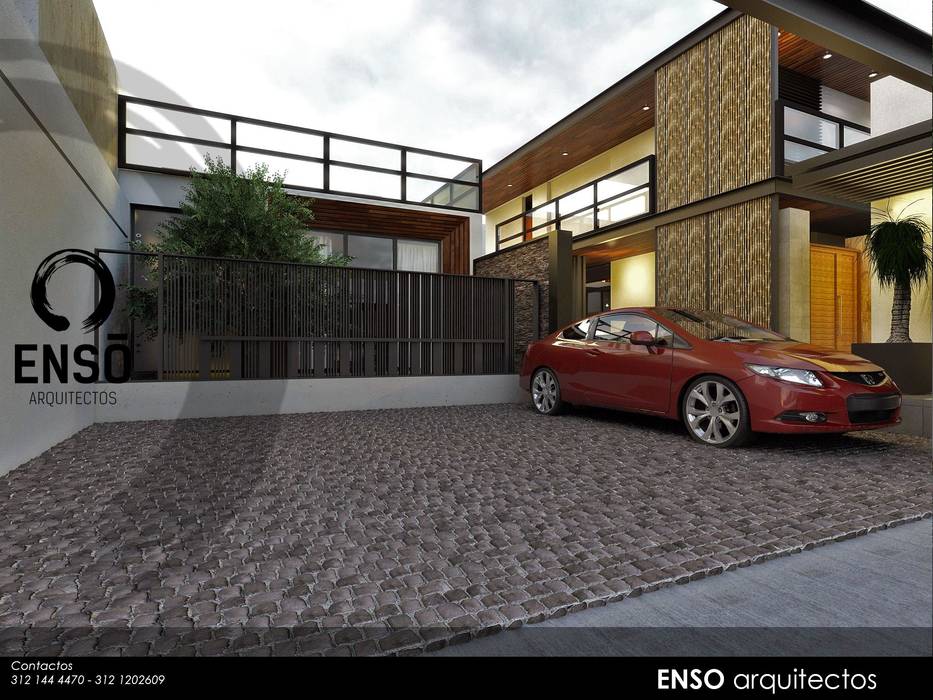 Casa ENSO, Enso Arquitectos Enso Arquitectos Modern Houses Concrete