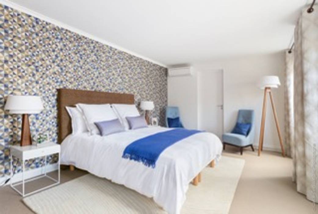 Pied à terre parisien entièrement re-décoré, Catherine Plumet Interiors Catherine Plumet Interiors Modern Bedroom