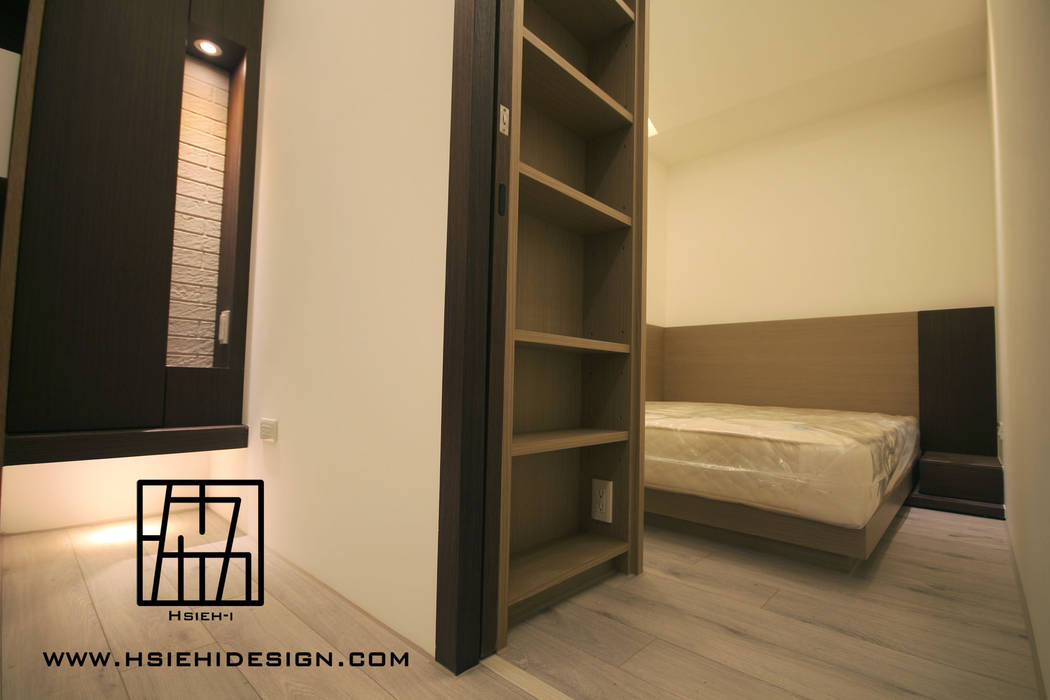 次臥室入口 協億室內設計有限公司 Modern style bedroom