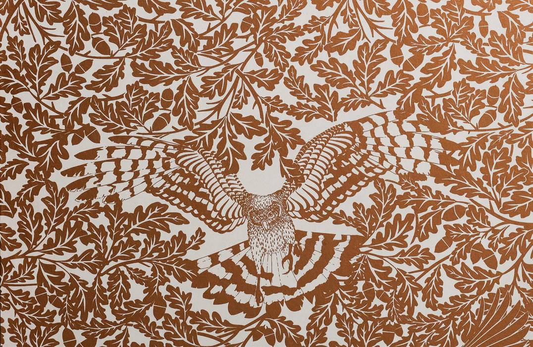 Forest Copper Rust Metallic Screen Print Wallpaper 10m Roll Hevensent Householdaccessories Decoration Homify Over 40,000+ cool wallpapers to choose from. forest copper rust metallic screen