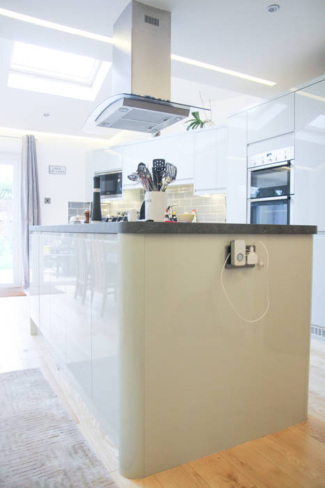 Beckenham Extension Bolans Architects Modern Mutfak kitchen island