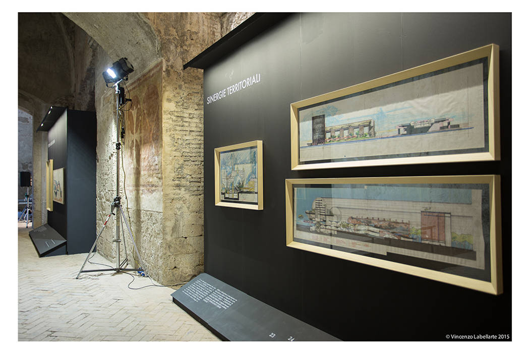 Allestimento Mostra - Visioni d'Architettura, Studio Bianchi Architettura Studio Bianchi Architettura مساحات تجارية متاحف