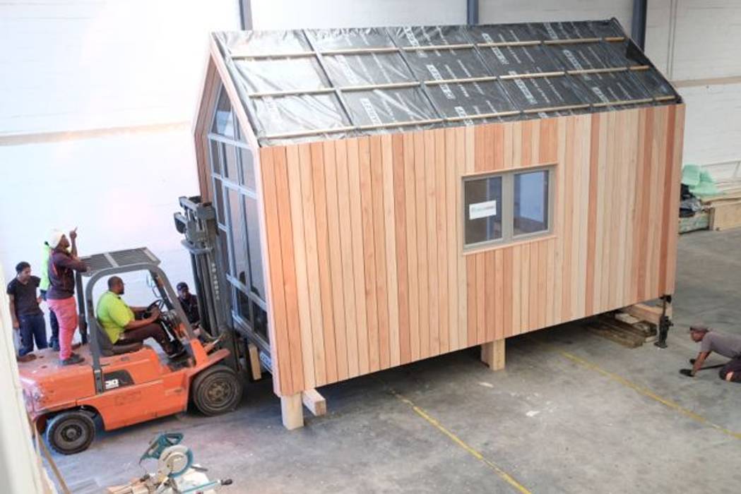 Greenpods 18+ modular timber pod house., Greenpods Greenpods