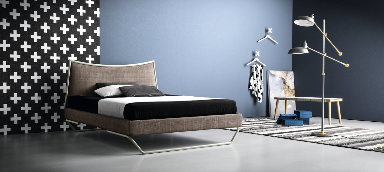 letto matrimoniale design moderno