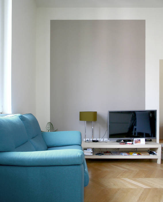 Trilocale in città studi, Atelier delle Verdure Atelier delle Verdure Scandinavian style living room