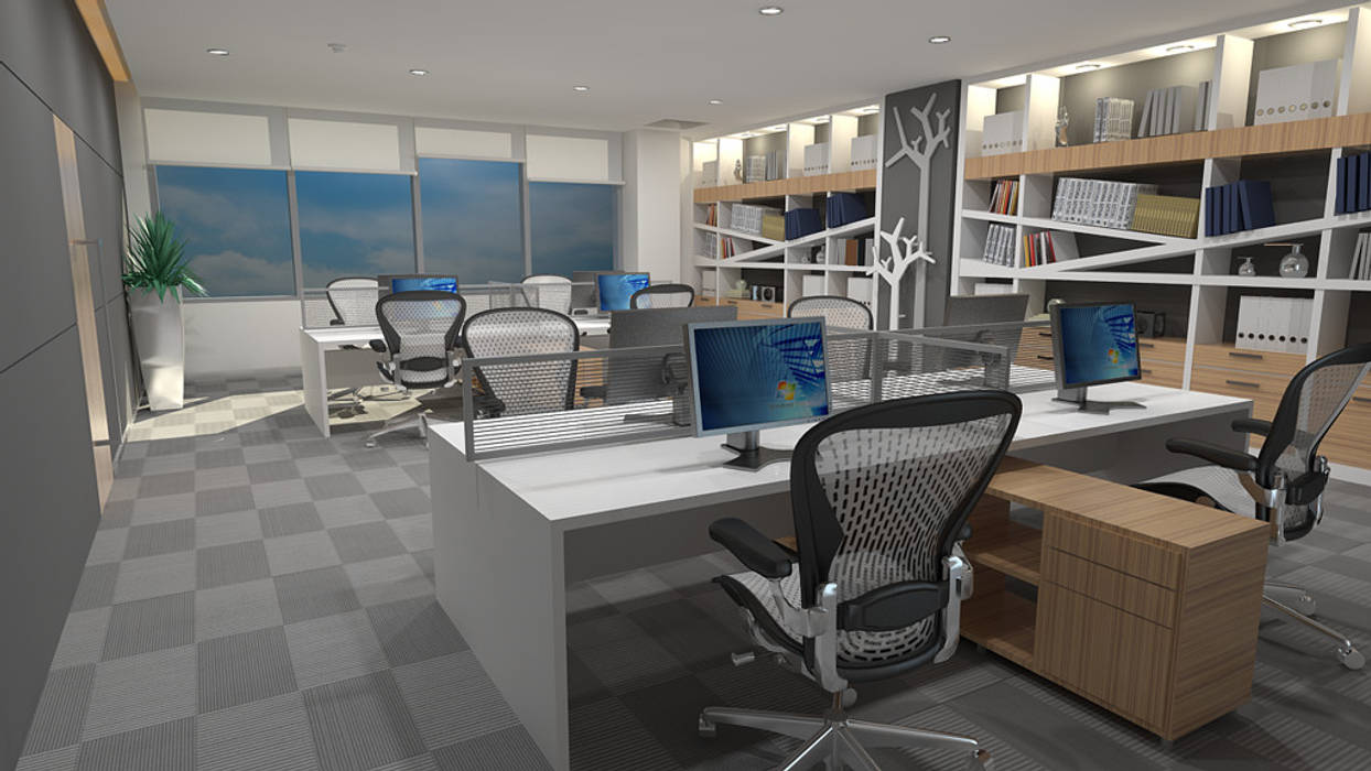 Oficinas, Dies diseño de espacios Dies diseño de espacios Espacios comerciales oficina,espacios corporativo,Oficinas y Tiendas