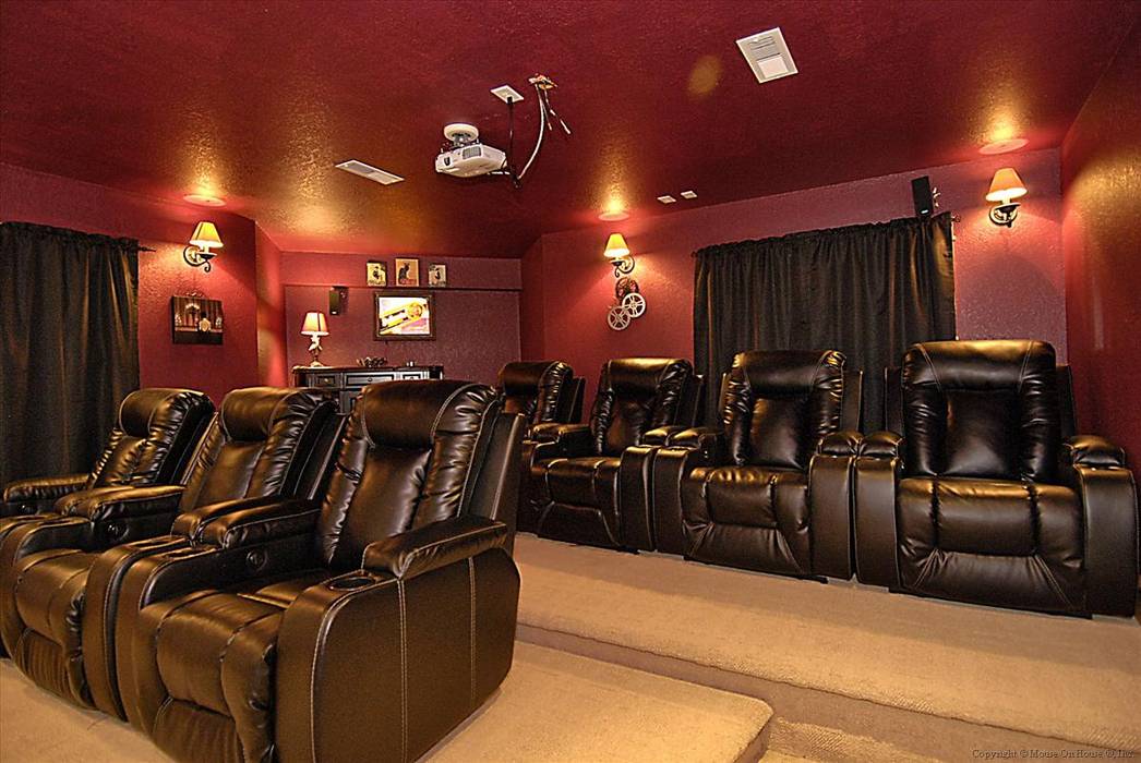 home theatre Outer Banks Renovation & Construction Media room